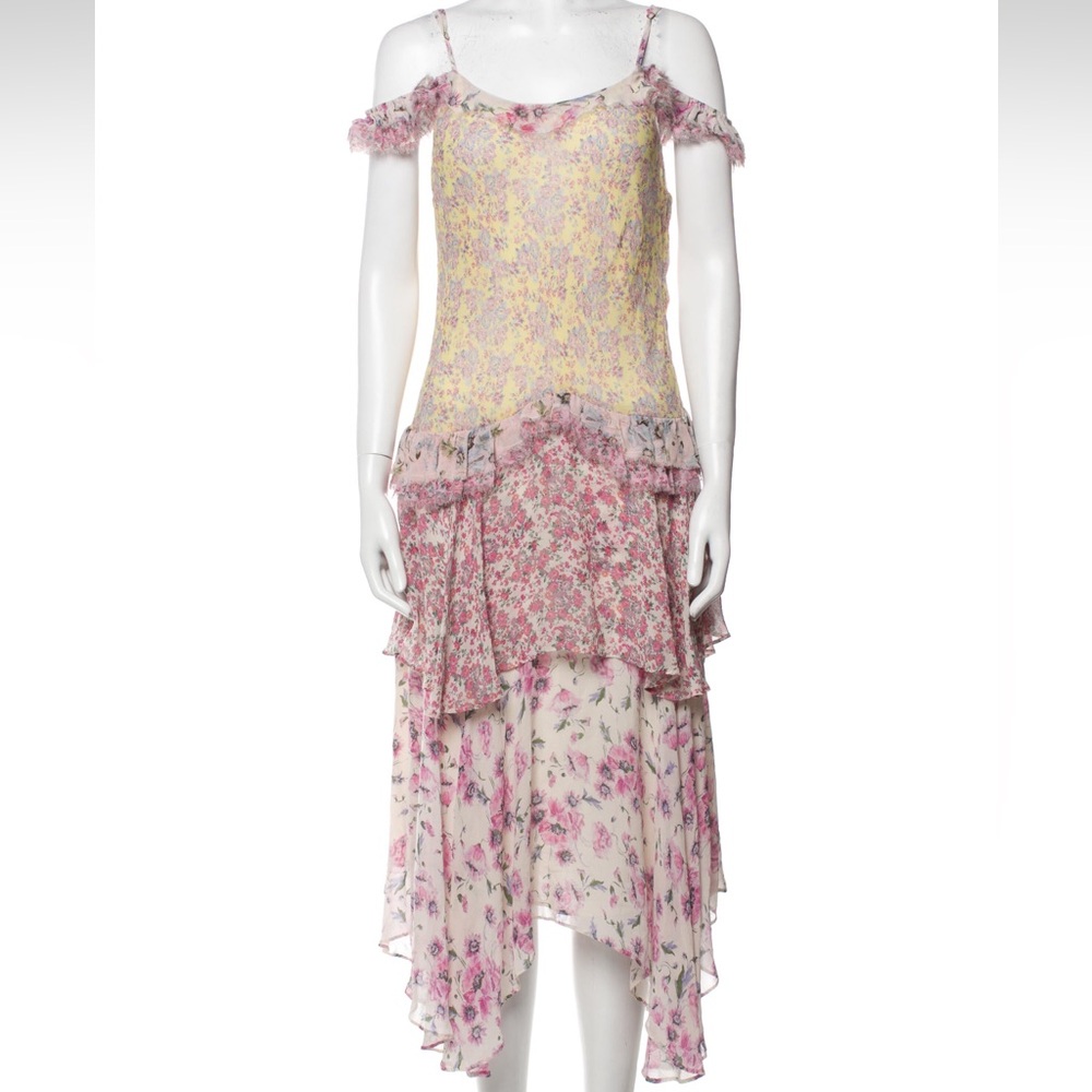 LoveShackFancy Floral Dress